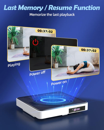 Arafuna DVD Player, All Region Free DVD Player for TV, DVD/CD Player with HDMI 1080P, AV Output, USB Input, Remote Control, AV Cable, PAL/NTSC Compatible.