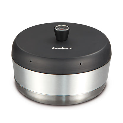 Enders® Mobile Camping Oven VAMO™, for baking, roasting, and cooking, compatible with stoves, grills, or hotplates - except induction, capacity approx. 2.3 liters, built-in thermometer #6866