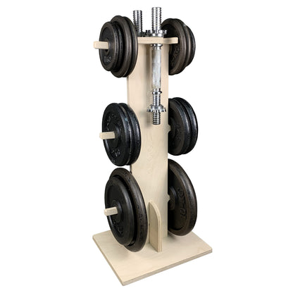 Meanswood dumbbell stand weight rack barbell rack weight bench dumbbell rack plate holders barbell stand 120 kg Made in Italy.