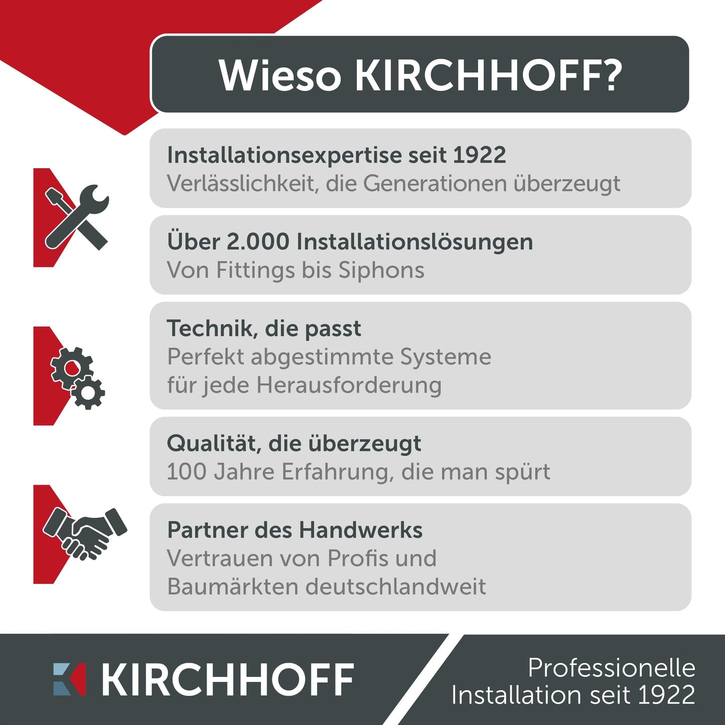 Kirchhoff Fitting Connection Angle 90° | Plastic | 25 x 25 mm | for HDPE pipe | 3 pieces in a set | Various sizes | DVGW certified | Drinking water quality | Made in EU, Black, 25 mm, 984845217-3
