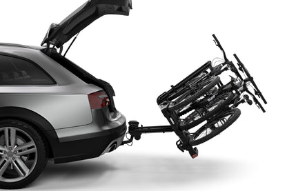 Thule EasyFold XT Bike Rack for Hitch Mount 3 Bikes Black
