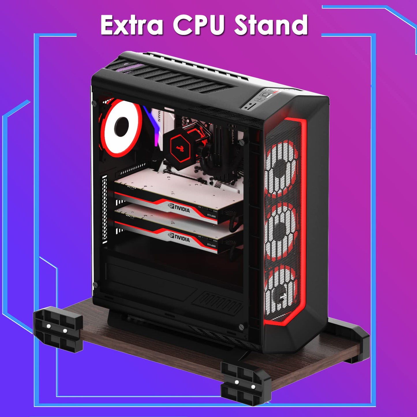 Corner desk computer desk gaming table with L-shape corner desk large gaming desk office desk corner table work desk PC laptop study table, 150 cm + 150 cm, Dark Brown