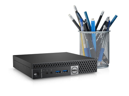 Dell OptiPlex 7040 Mini Intel i5-6500T 16GB RAM 512GB SSD 4-thread 3.2GHz Business Office Multimedia Computer with 3-year warranty! USB 3.0 | WiFi | Windows 11 Pro 64-bit incl. USB stick
