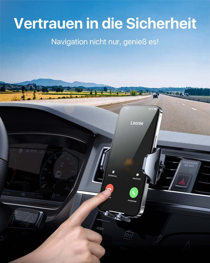 Andobil car phone holder vent [2025 newest vent clip] car phone mount [100% secure grip] 360° rotatable car mount accessory for iPhone 17 Pro Max Air 16 15 14 13 12 Galaxy S25 Ultra
