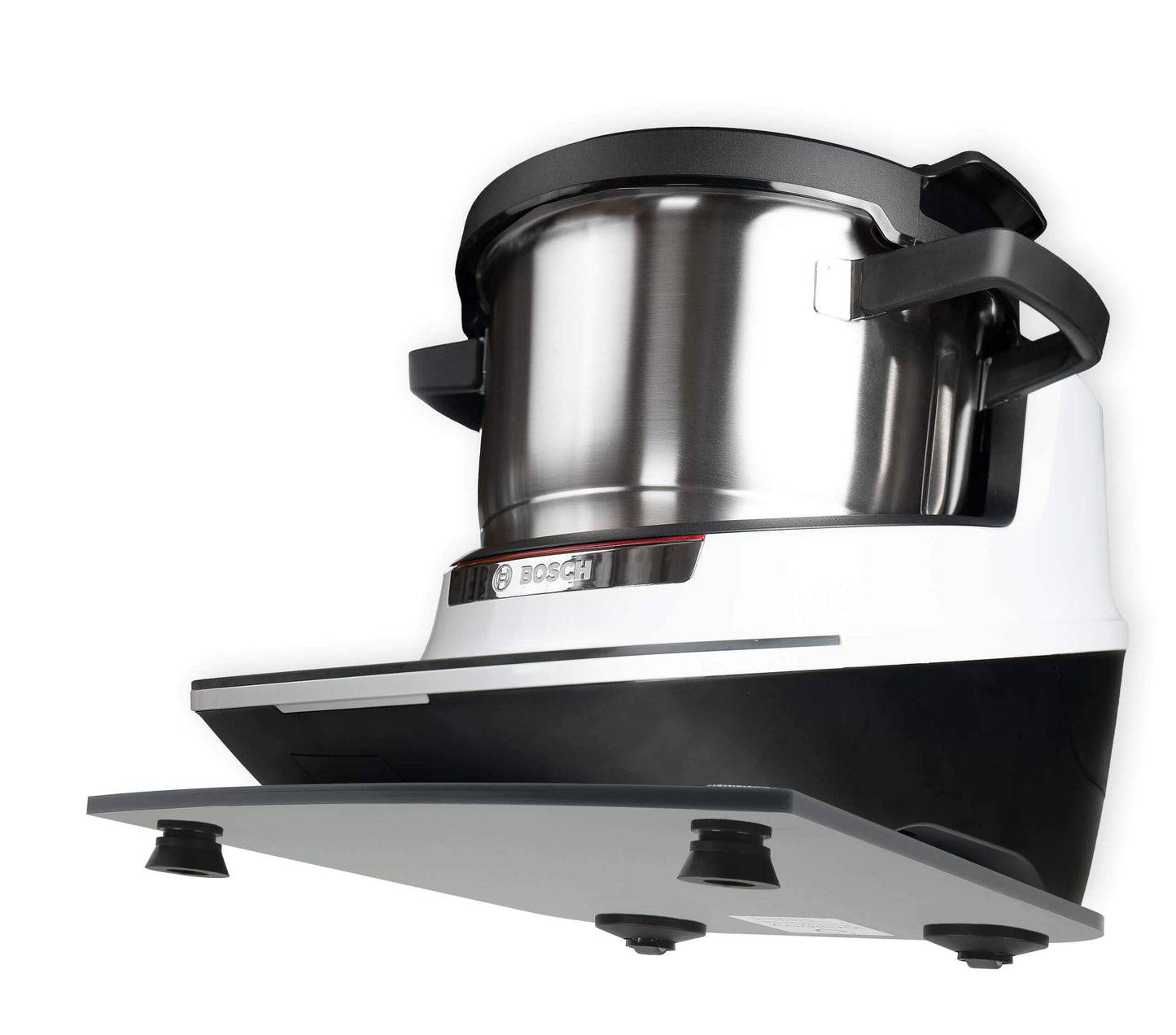 coolina® sliding board slider made of anthracite acrylic suitable for Bosch Cookit