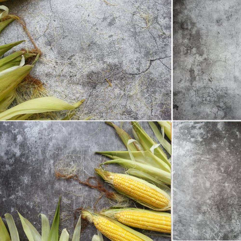 Selens 56x88cm 2 in 1 background 3 pieces food flat lay tabletop photography double-sided backgrounds for gourmet, cosmetics, online shops product photography, lifestyle photos, and more.