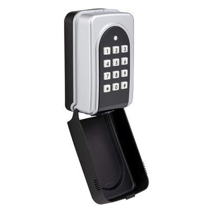 ONVAYA® Electronic Key Box | Key safe with individually adjustable code | Easy wall mounting | Weatherproof metal casing for indoor & outdoor use | Master code