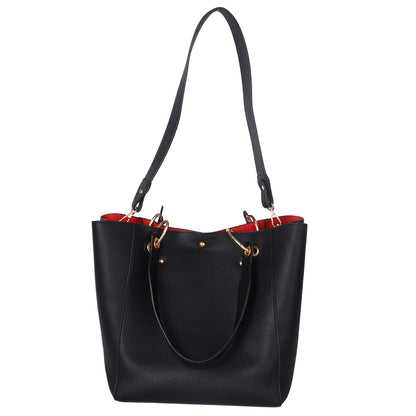 sqlp Women's Leather Large Shopper Bag Tote Bag Student School Bag Work Handbags