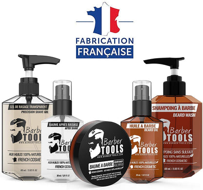✮ BARBER TOOLS ✮ Kit/Beard care set/Beard grooming set/Beard and shave | Cosmetics Made in France