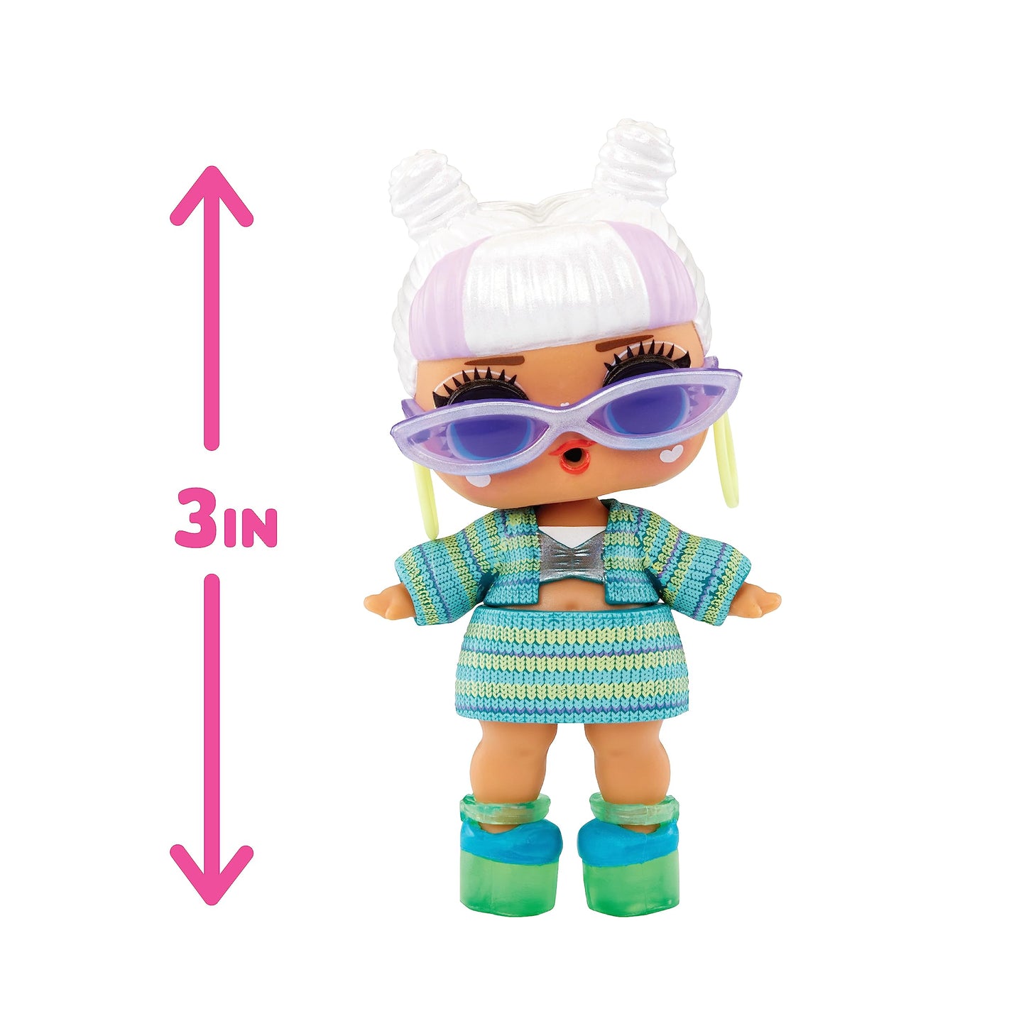 L.O.L. Surprise! Advent calendar with limited edition collector doll and 24 surprises - Makeover Babe 2.0 - mix and match outfits, shoes, and accessories - great gift idea for girls ages 4 and up.
