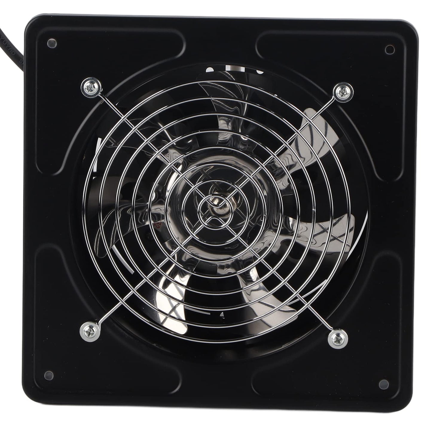 Tyenaza Exhaust Fan Wall Mounted Exhaust Fan Quiet Exhaust Fan for Bathroom and Home Kitchen Garage Ventilation Vent (black)