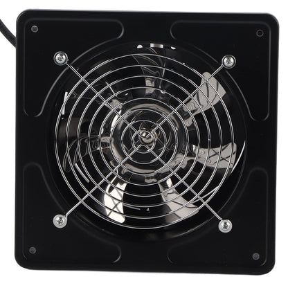 Tyenaza Exhaust Fan Wall Mounted Exhaust Fan Quiet Exhaust Fan for Bathroom and Home Kitchen Garage Ventilation Vent (black)