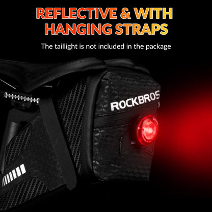 ROCKBROS bike seat bag for MTB road bike folding bike approx. 1.5L