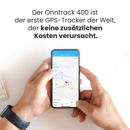 Onntrack 400 GPS tracker | Built-in tracker | Lifetime free tracking! | Car tracker | GPS transmitter | Works without SIM card