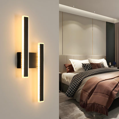 Attractive Indoor Modern Wall Light, 32W 3600LM LED Wall Lamp, Creative Long Parallel LED Wall Light for Living Room Bedroom Hallway Staircase, Warm White|Cool White|Neutral White
