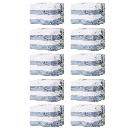 TAILI Cube Vacuum Storage Bags for Clothes, Jumbo 10 Pack (80x100x38 cm), Extra Large Storage Vacuum for Comforters, Blankets, Bedding, Space Saving Vacuum Garment Bags.
