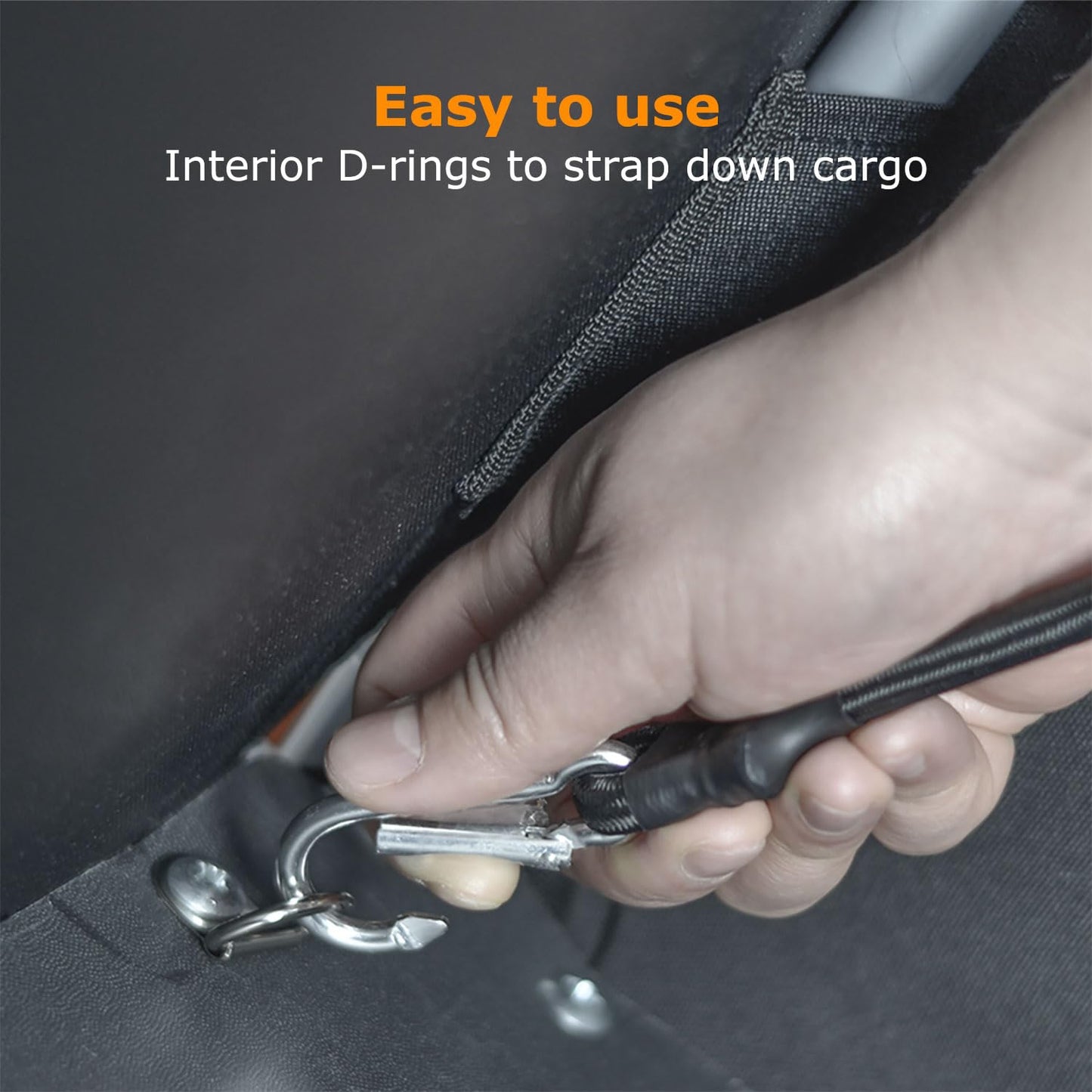 Tiggo Cargo II bike cargo trailer with 130 liters volume. Foldable bike trailer for transporting loads.