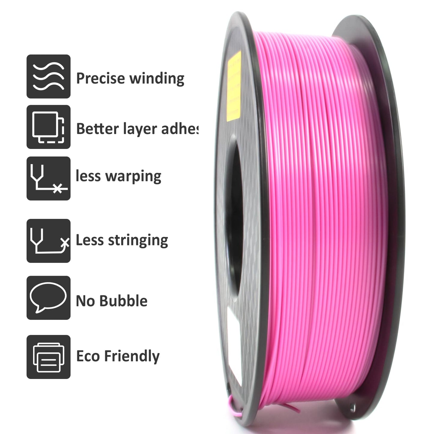 GEEETECH PLA filament 1.75mm Pink, 3d printer PLA filament