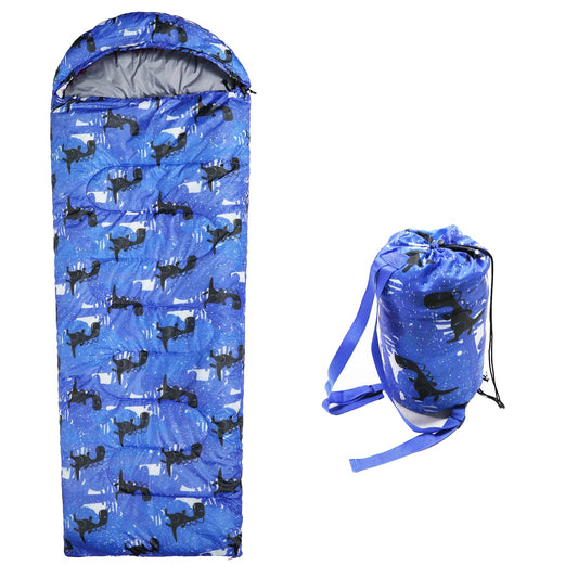 Tuphen Unisex Baby Kids Sleeping Bag, Blue-Teen