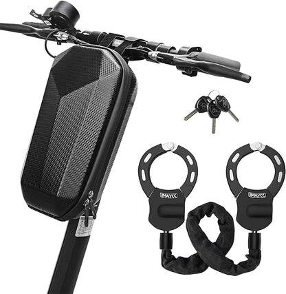 IMAYCC E Scooter lock, handcuff lock, bicycle accessory, lock for e scooter, includes a portable hanging bag.