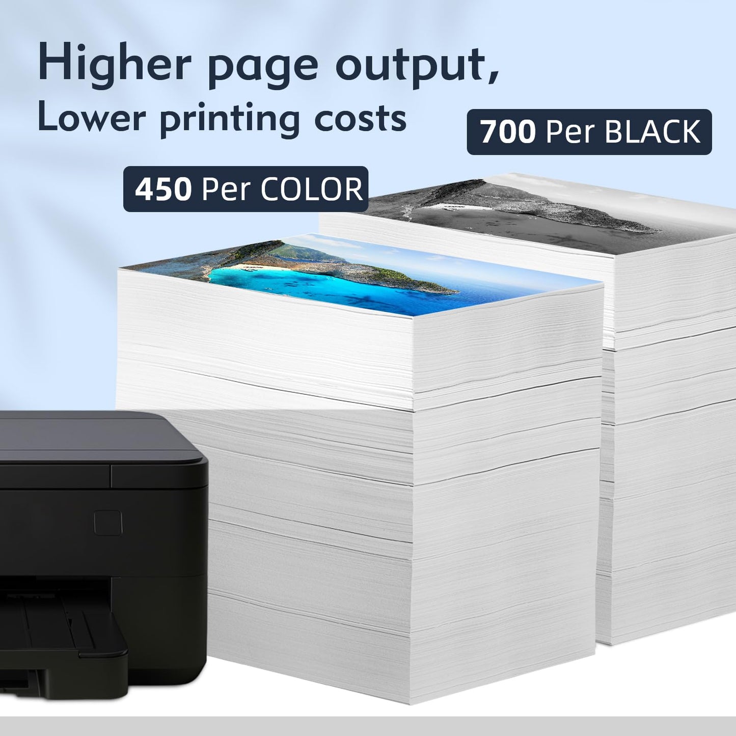 305XL ink cartridges Black/Color | 750/450+ pages, Compatible with HP 305 Original Ink Cartridges, for HP Deskjet 2820e 2800e 2810e 2700 2720e Plus 4100 4220e Envy 6000 6020 6032 Pro 6420.