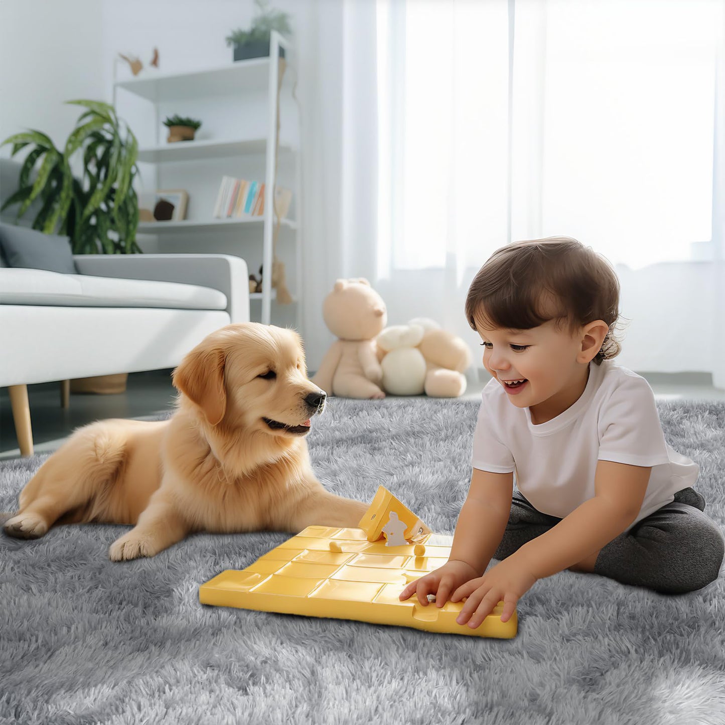 Sour Lemon high-pile carpet gray carpet living room   160x230 Washable non-slip Extra Large Carpets Bedroom Fluffy Modern Rugs Mat Rugs for Bedroom Nursery