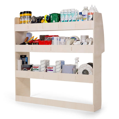 VANIFY - Compatible with Citroen BERLINGO L1 and L2 2008-18 vehicle interior shelving, driver side shelf.