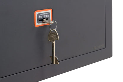 ARREGUI Plus C 180320 Safe Security Level S2 | Steel furniture safe with Class A certified high security lock | Safe for home or business | Safe with key | 25 x 35 x 25cm | 15L