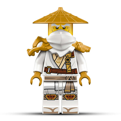LEGO NINJAGO Guardian Dragon Building Set - Featuring Dragon Figure, Master Wu Minifigure & Stand - Building Toy for Boys age 14+ & Teens 71847