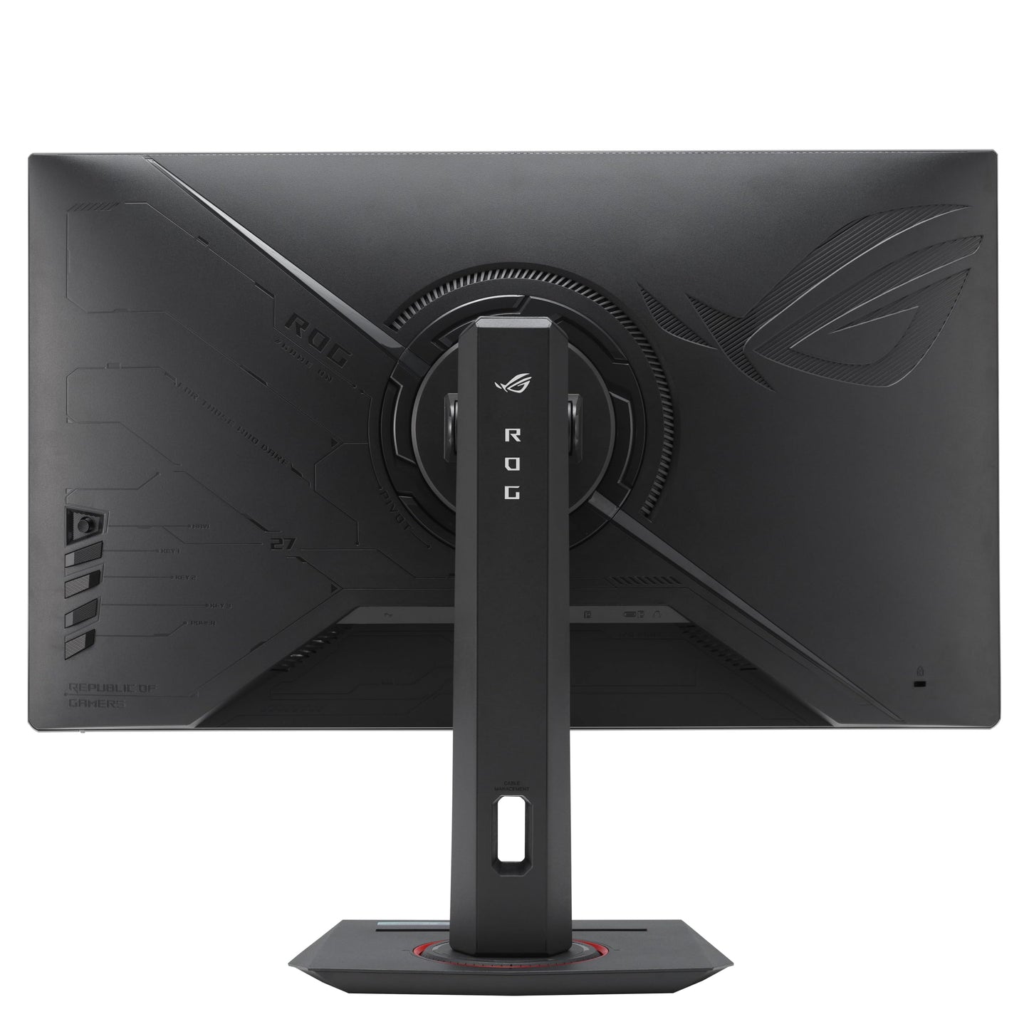 ASUS ROG Strix XG27ACS 27-inch USB-C Gaming Monitor (2560x1440, 180Hz, 1ms response time, Fast IPS, G-Sync Compatible, HDR, HDMI, DisplayPort, USB-C Power Delivery)