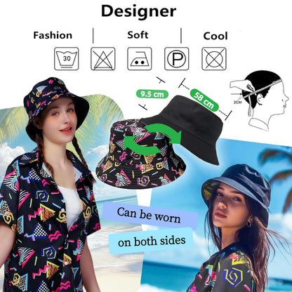 Hippie tops women Hawaii outfit blouse costume set Flower Power 80s shirt women 90s vintage shirt 70s clothing casual retro tops carnival costume (80s-Black, XL)