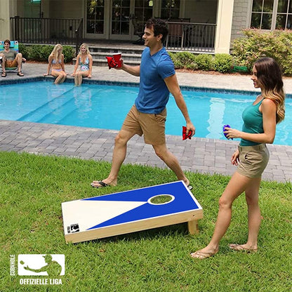 Official Cornhole® | American Cornhole | Easy to transport | Official dimensions | Premium Quality | Outdoor and beach game | OriginalCup®