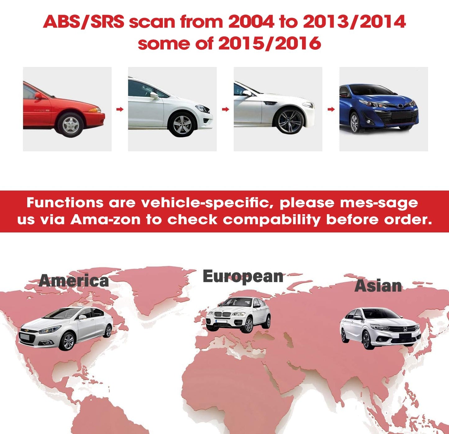 Autel AutoLink AL619 OBD2 Scanner, Car ABS/SRS Diagnostic Tool, Reset ABS Airbag Warning Lights, OBDII Function with Live Data, Ready Test, Advanced from ML619/ML519/AL519.