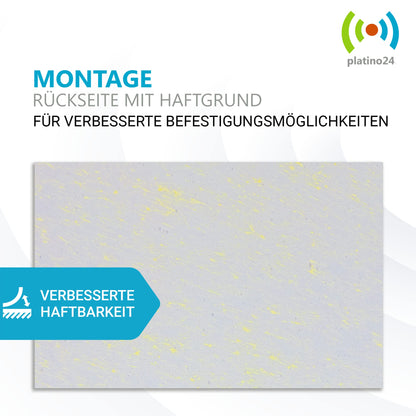 Platino24 sound absorber Colore made from Basotec G+ I acoustic panels with acoustic felt I 3D wall panels with 12 honeycombs in Bordeaux & granite grey I acoustic panels for sound insulation in office, studio & home