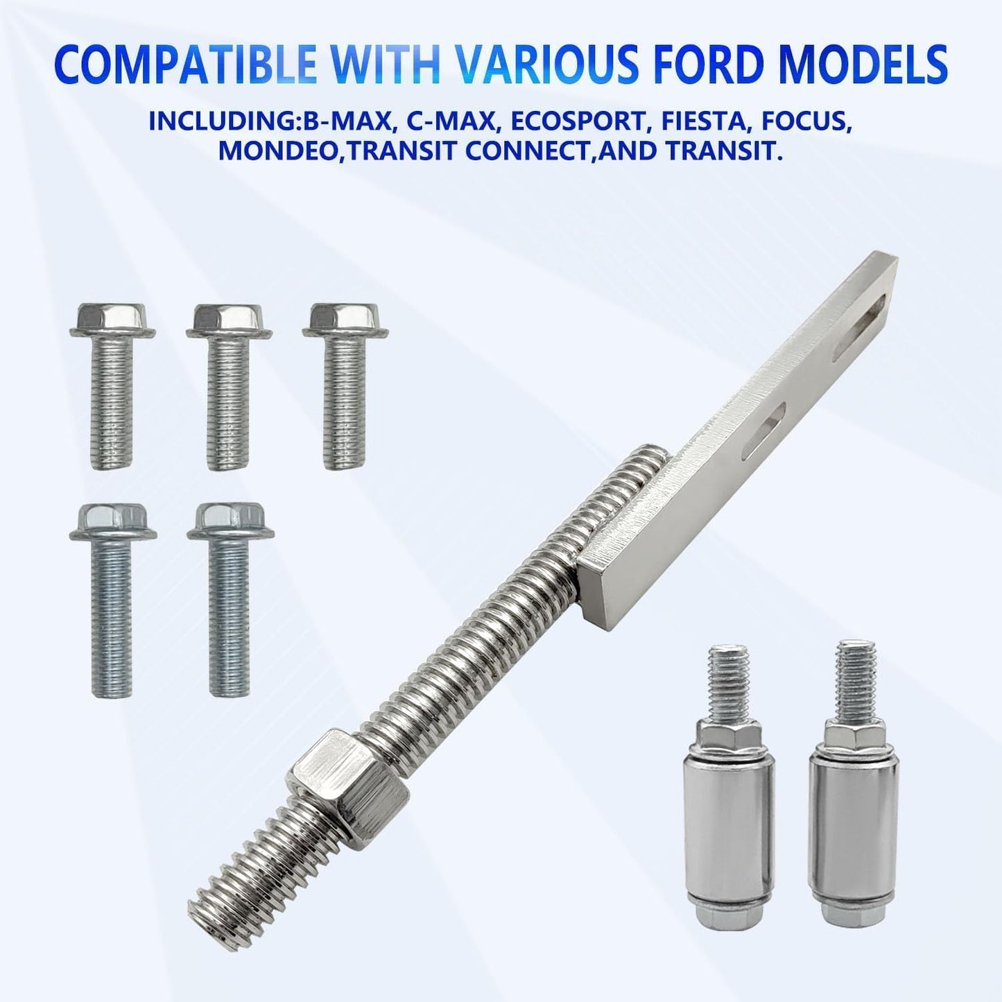ZKTOOL Motor Crankshaft Pulley Puller Tool Compatible with Ford 1.0T ECOBOOST Pulley Adjusting Tool 303-1611 303-1611-01 303-1611-02