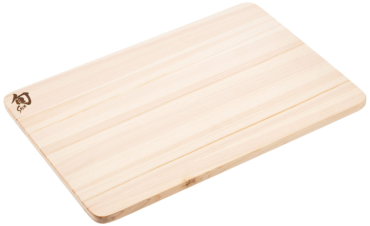 KAI Shun Cutting Board Hinoki, Size M - Japanese Cypress - Dimensions 40.5 x 27.5 x 1.35 cm Cutting Surface Wooden Board for Cutting