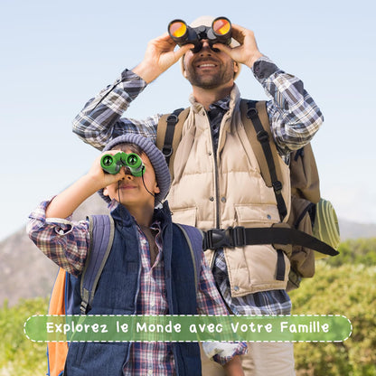 Binoculars for Kids 8X21 Magnification, Mini Binoculars Kids Toy for Ages 3-12, Outdoor Toy Telescope Kids Gifts for Little Boys - Easter Gifts for Kids