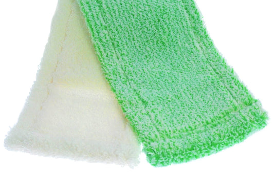 Jemako floor fiber set green/white short pile for waterproof floor coverings