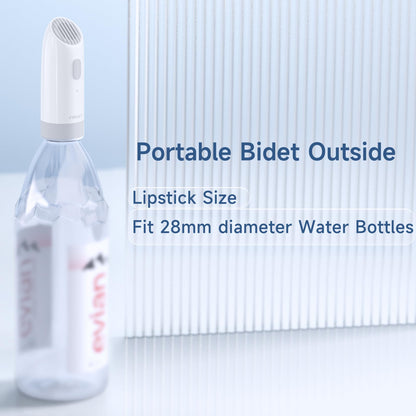 Insolife Portable Travel Bidet Electric, Portable Bidet Sprayer for Hygiene Cleaning, Postpartum & Baby Care, Hemorrhoid Treatment, Portable Bidet with 400 ml Bottle