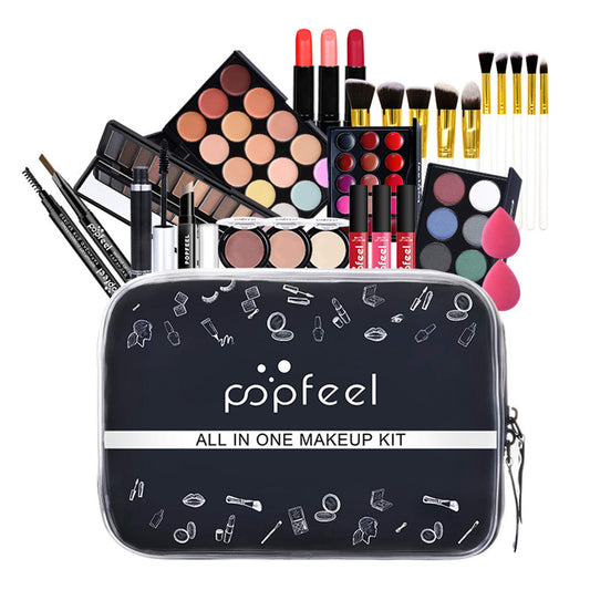 CHSEEO Makeup Gift Set Makeup Kit Cosmetics Makeup Palettes Makeup Case Makeup for Face, Eyes, and Lips #7