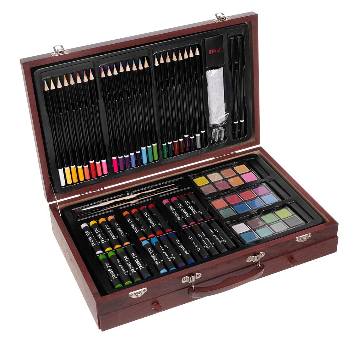 ISO TRADE 142-piece paint set in a case for artists painters creative art 15611