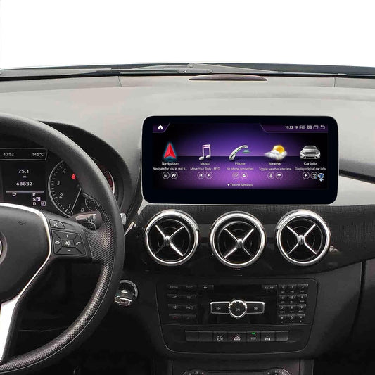 Android 13 Car Radio 12.3'' Touchscreen for 2013-2015 Mercedes Benz A/B-Class GLA CLA W176 W246 C117 X117 X156 with NTG 4.5/4.7, supports Apple Carplay, Android Auto, Mirror Link, 8G+128G