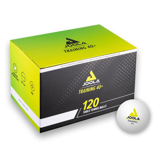 JOOLA 44230 Table Tennis Balls TRAINING 40+ Table Tennis Balls 120-pack, White