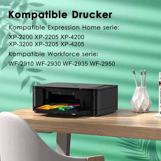 604XL Multipack compatible ink cartridges for Epson 604 printers, including Expression XP-3200/3205/4200/4205/2200/2205 and Workforce WF-2910/2930/2935/2950. This 10-pack offers quality prints at a great value.