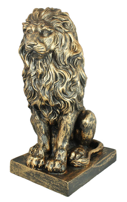colorful living lion sculpture lion statue decoration lion garden garden lion figurine lion sitting