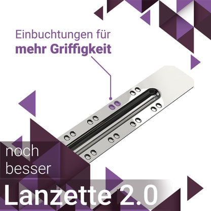 600x blood lancet, sterile disposable lancet, Kosmetex Stainless Steel lancets