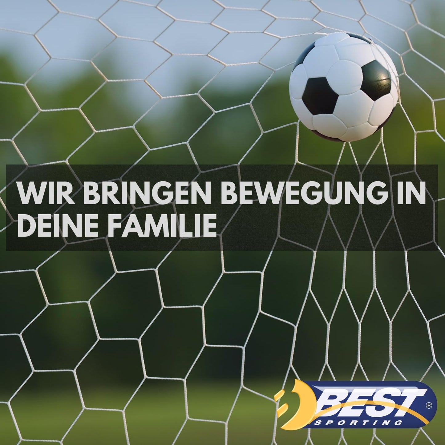 Best Sporting soccer goal with target wall I soccer goal 213cm x 152cm I soccer goal for kids with various color patterns I high-quality kids goal with net, target wall & pegs I soccer goal Gray