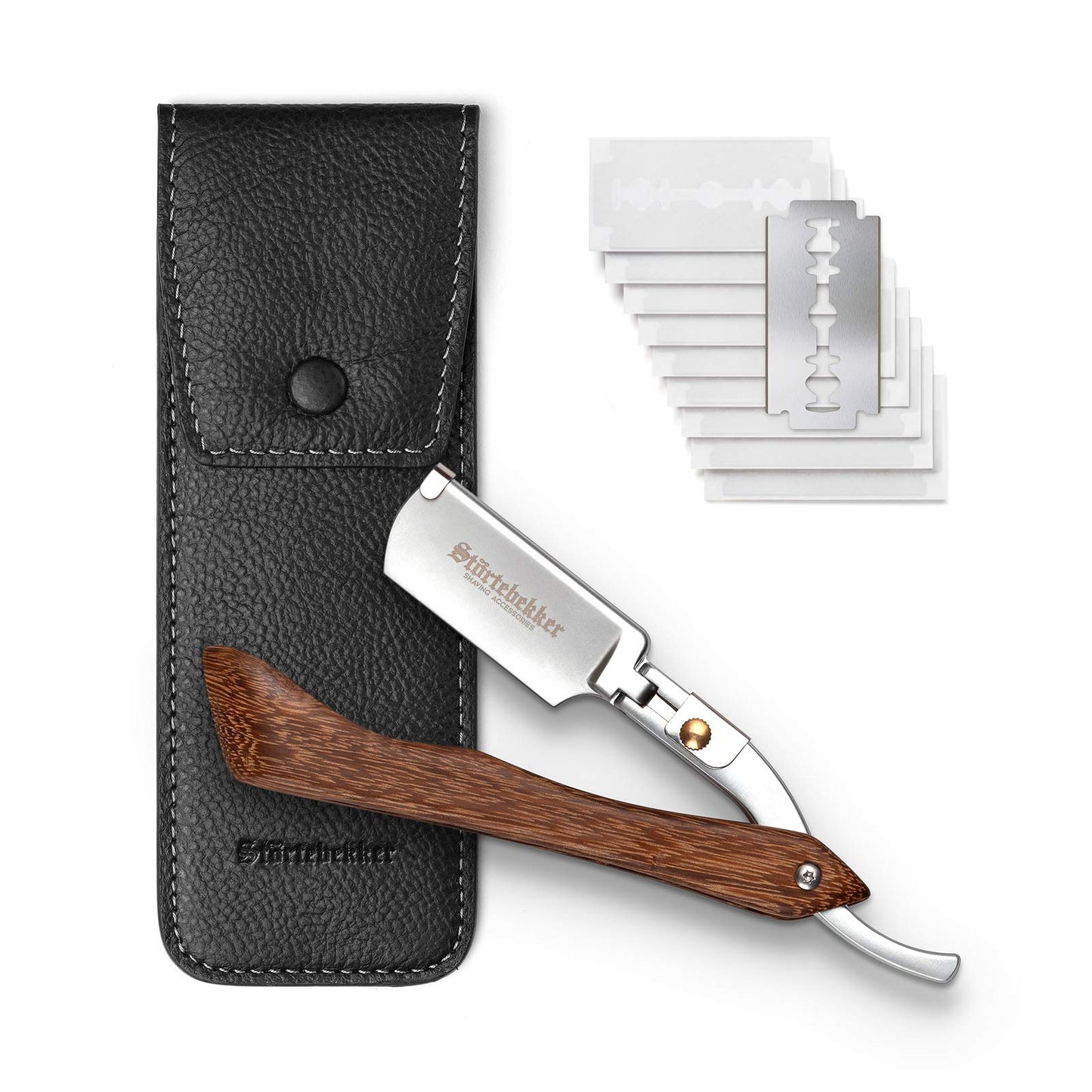 Störtebekker® Premium Contour Set - High-quality shaving set for a perfect shave - including razor and shaving oil - Premium shaving and beard care set for men - ideal gift idea for men