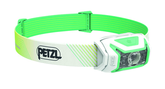 PETZL - Headlamp ACTIK CORE - 600 Lumens, Green, Comes with the CORE battery.