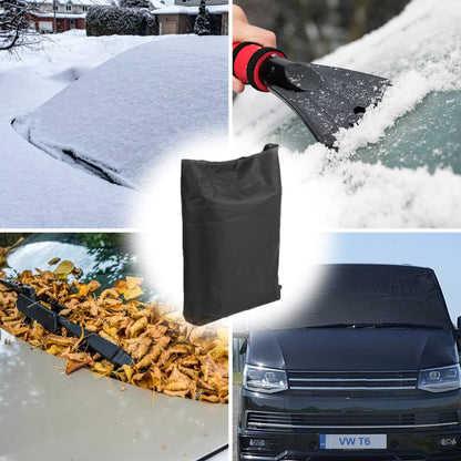Windshield cover for V-W T5, Cover Car Windshield, Heavy-duty 600D Oxford Fabric Windshield Sun Shade Weatherproof Camping Cover.